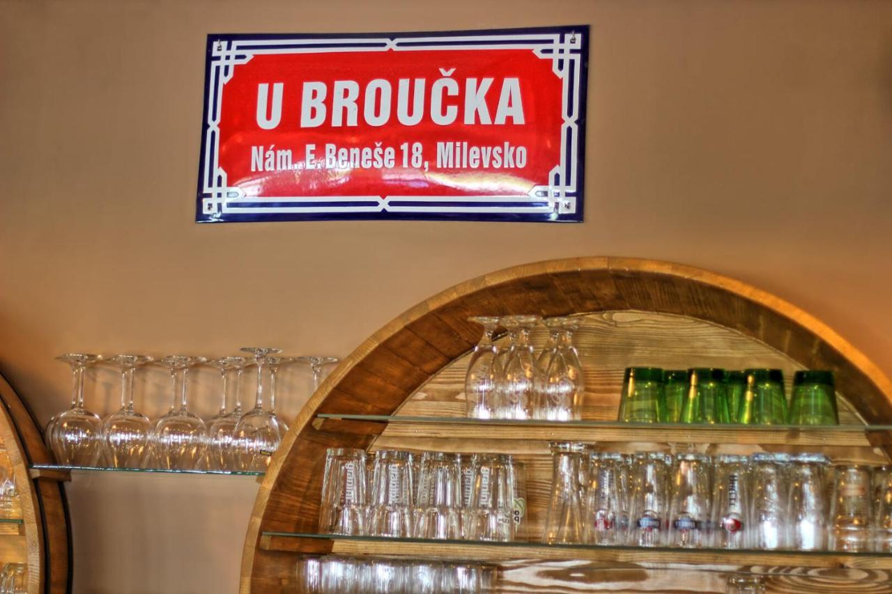Penzion U Broucka Milevsko Exterior foto